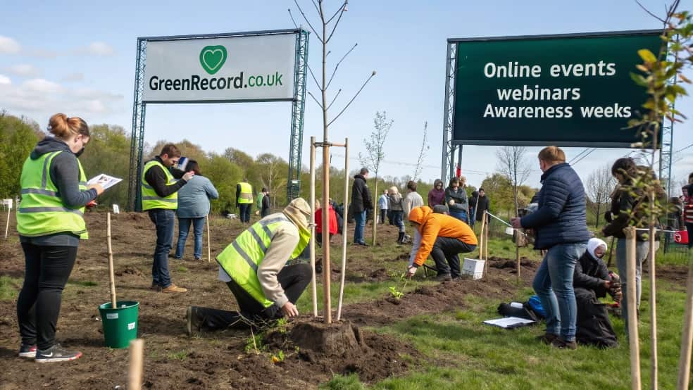 How Does Greenrecord Engage With Environmental Campaigns and Events
