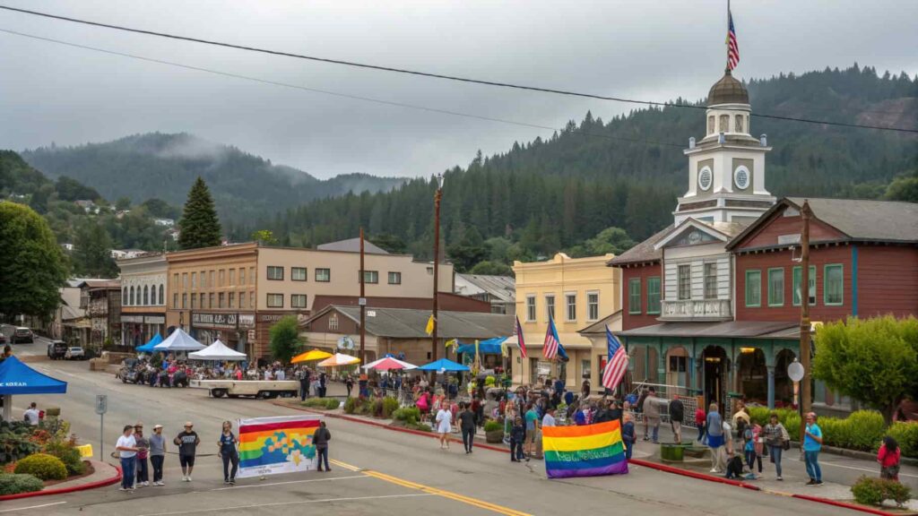 How Does Hey Garberville Reflect Emotional and Community Identity