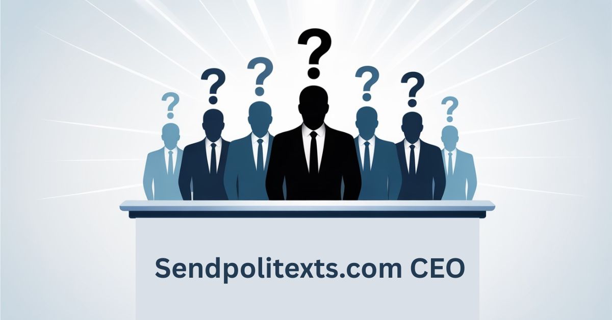 Sendpolitexts.com CEO